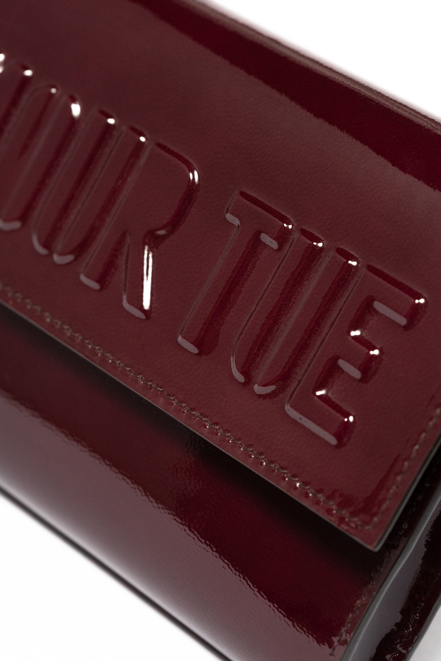 L’AMOUR TUE BAG LAMBSKIN